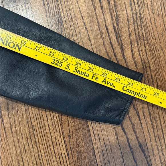 Chrome Gear Women's Black Leather Jacket - Picture 12 of 15